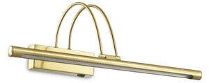 Nástenné svietidlo Ideal lux 121178 BOW AP66 OTTONE SATINATO 66xLED 62W/250lm 3000K