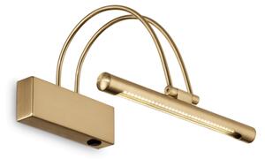 Nástenné svietidlo Ideal lux 121154 BOW AP36 OTTONE SATINATO 36xLED 52W/150lm 3000K