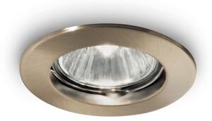 Zápustné svietidlo Ideal lux 083124 JAZZ BRUNITO 1xGU10 50W