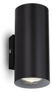 Nástenné svietidlo Ideal lux 095998 LOOK AP2 NERO 2xGU10 28W