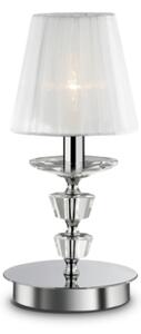 Stolová lampa Ideal lux 059266 PEGASO TL1 SMALL BIANCO 1xE14 40W