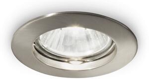Zápustné svietidlo Ideal lux 083087 JAZZ NICKEL 1xGU10 50W