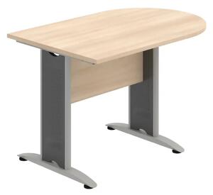 Office Pro rokovací stôl oblúk CPx 1 1200x600x755mm agát