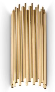 Nástenné svietidlo Ideal lux 208794 PAN AP2 2xE14 40W zlato