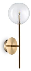 Nástenné svietidlo Ideal lux 200149 EQUINOXE AP1 OTTONE ANTICO 1xG4 2W stará mosadz