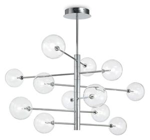 Závesné svietidlo Ideal lux 200118 EQUINOXE SP12 CROMO 12xG4 2W chróm