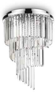 Stropné svietidlo Ideal lux 168937 CARLTON PL12 CROMO 12xE14 40W chróm