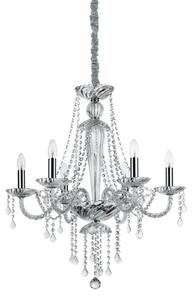 Závesné svietidlo/Luster Ideal lux 168753 AMADEUS SP6 6xE14 40W chróm
