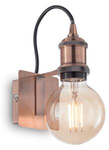 Nástenné svietidlo Ideal lux 163338 FRIDA AP1 RAME ANTICO 1xE27 60W antická meď