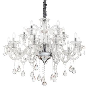Závesné svietidlo/Luster Ideal lux 114170 COLOSSAL SP15 TRASPARENTE 15xE14 40W