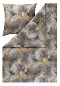 POSTEĽNÁ BIELIZEŇ, interlock džersej, antracitová, 140/200 cm Estella - Obliečky & plachty