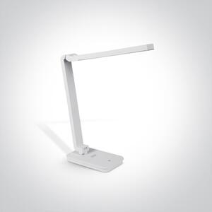 Moderné svietidlo ONE LIGHT WHITE TABLE LAMP LED DIMM 61072/W