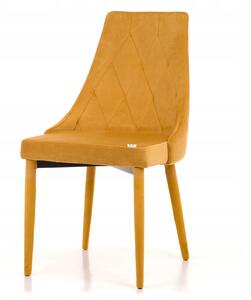 - Celočalúnená jedálenská stolička VOLTURNO FARBA: žltá