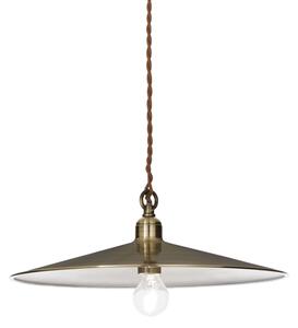 Závesné svietidlo Ideal lux 112701 CANTINA SP1 BRUNITO 1xE27 60W leštený