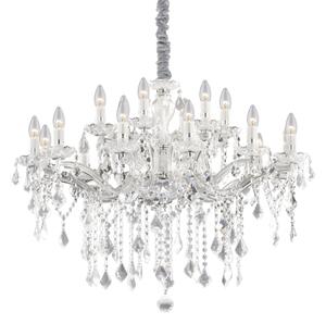 Závesné svietidlo/Luster Ideal lux 075150 FLORIAN SP18 CROMO 18xE14 40W chróm