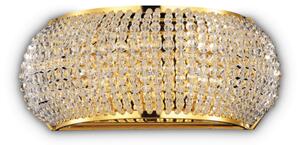 Nástenné svietidlo Ideal lux 082288 PASHA AP3 ORO 3xG9 40W