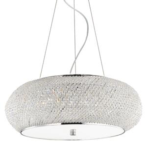 Závesné svietidlo Ideal lux 082196 PASHA SP10 CROMO 10xE14 40W