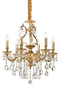 Závesné svietidlo/Luster Ideal lux 060507 GIOCONDA SP6 ORO 6xE14 40W