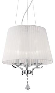 Závesné svietidlo/Luster Ideal lux 059235 PEGASO SP3 BIANCO 3xE14 40W