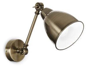 Nástenné svietidlo Ideal lux 027876 NEWTON AP1 BRUNITO 1xE27 60W