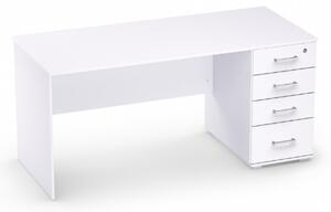 Elitte písací stôl so zásuvkami Office 69