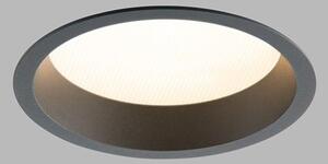 LED2 2250533 ZETA S okrúhle zápustné bodové svietidlo 120 mm 10W/800lm 3000K čierna