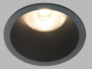 LED2 2250333 RAY M zápustné bodové svietidlo 75mm 10W/850lm 3000K čierna
