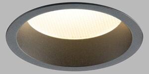 LED2 2250433 ZETA XS okrúhle zápustné bodové svietidlo 90 mm 7W/580lm 3000K čierna