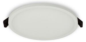 LED2 2182431 SLIM-R, S okrúhle zápustné bodové svietidlo 145mm 10W/800lm 3000K IP43 biela