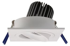LED2 2160431 192N, otočné a výklopné zápustné bodové svietidlo 92mm 6W/530lm 3000K biela