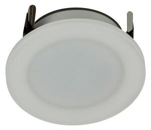 LED2 2050131 STATIC, okrúhle zápustné bodové svietidlo 92mm 7W/700lm 3000K IP44 piesková matná