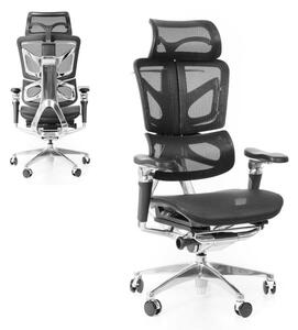 Sego ergonomická kancelárska stolička Wings čierna