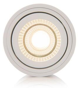 LED2 1160231 ROLL výklopné stropné povrchové bodové svietidlo 90mm 6W/650lm 3000K biela