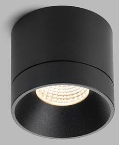 LED2 1110933 TINY stropné povrchové bodové svietidlo 78mm 8W/704lm 3000K čierna