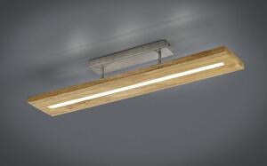 TRIO 623710130 Brad LED stropné svietidlo 27W/3000lm 3000K prírodné drevo, switchdimmer