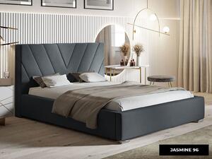 - Moderná čalúnená posteľ VIVIAN ROZMER: 120 x 200 cm, FARBA NÔH: chrómová