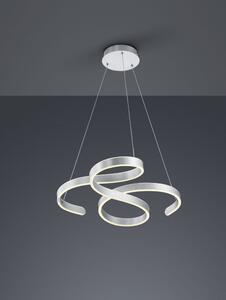 TRIO 371310105 Francis LED závesné stropné svietidlo 52W/6500lm 3000K matný hliník, switchdimmer