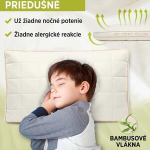 VITAPUR Detský vankúš My First Pillow s bambusovými vláknami , Bavlna 40x60 cm