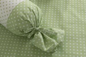 Zdeňka Podpěrová Posteľné obliečky Zelená bodka (pozitív/negatív) Bavlna 2x70x90,2x140x200 cm
