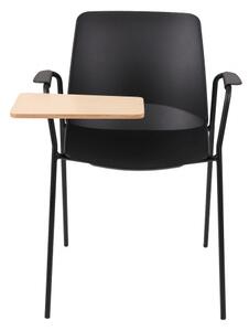 Grospol rokovacia stolička Oslo 4L Arm Table čierna