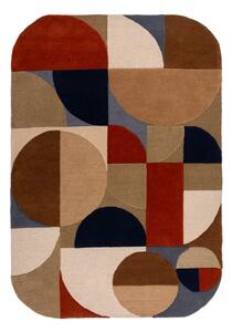 Ručne tkaný vlnený koberec v terakotovej farbe 160x230 cm Mia Arch – Flair Rugs