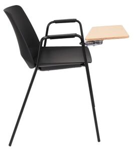 Grospol rokovacia stolička Oslo 4L Arm Table čierna