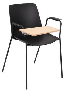Grospol rokovacia stolička Oslo 4L Arm Table čierna