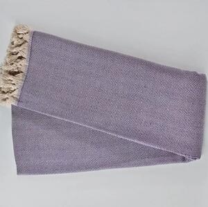 Denizli Concept Jemný tkaný prehoz na pohovku aj posteľ CONCEPT classic fialový . fialová 200x240 cm