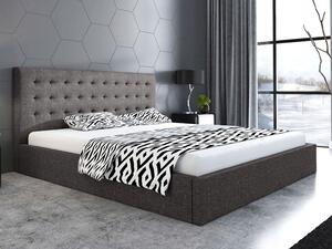- Škandinávska čalúnená posteľ JAMIE ROZMER: 120 x 200 cm