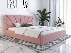 - Moderná čalúnená posteľ NINA ROZMER: pre matrac 120 x 200 cm