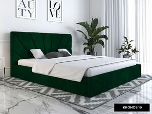 - Moderná čalúnená posteľ NINA ROZMER: 120 x 200 cm
