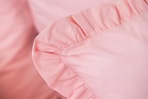 Zdeňka Podpěrová Posteľné obliečky uni Pink bez vzoru Krep 2x70x90,1x200x240 cm
