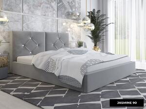 - Moderná čalúnená posteľ BIANCA ROZMER: 120 x 200 cm