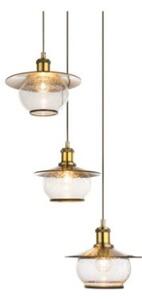 GLOBO 69030-3H NEVIS závesné svietidlo 445 mm 3xE27 60W IP20 bronzová